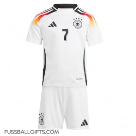 Deutschland Kai Havertz #7 Fußballbekleidung Heimtrikot Kinder EM 2024 Kurzarm (+ kurze hosen)